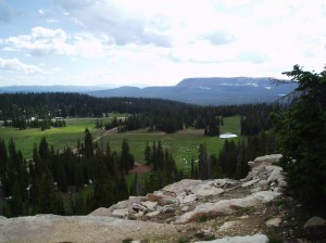 View from Mirror Lake Highway near GCXJVV Near GCXJVV